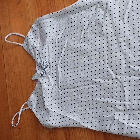 Vintage Beth Michael's Black Polka Dot Lingerie - Picture 3 of 8